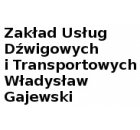 Logo firmy Zakład Usług Dźwigowych i Transportowych Władysław Gajewski